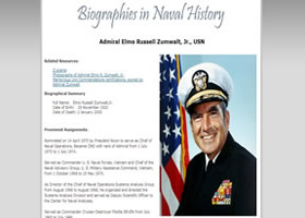 Admiral Elmo R. Zumwalt