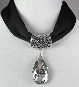 Diamond Scarf Pendant